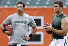 tebow and sanchez