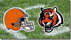 Browns versus Bengals